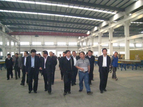 徐州市市長(zhǎng)蒞臨我公司視察工作