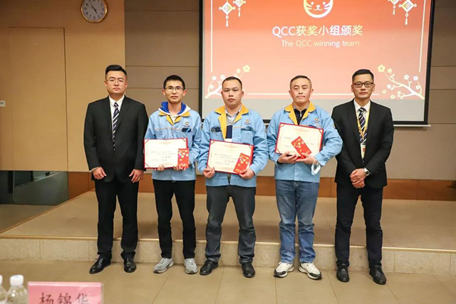 2021 年度QCC小組活動(dòng)成果三等獎(jiǎng)