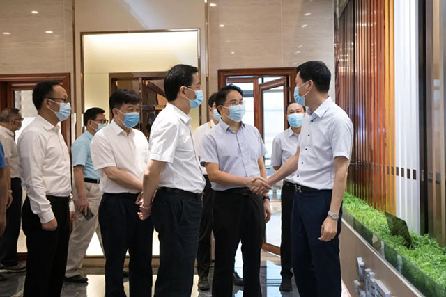 調(diào)研組對(duì)華昌發(fā)展情況給予了充分肯定