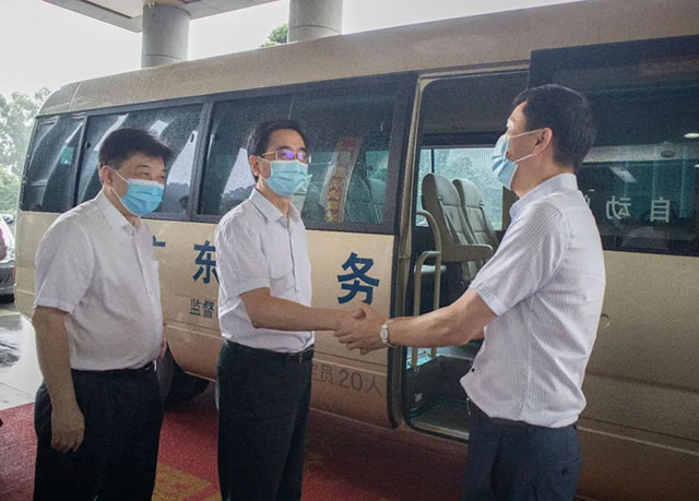 潘董事長(zhǎng)對(duì)調(diào)研組的到來表示歡迎