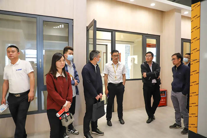 江門市市場監(jiān)督管理局一行蒞臨華昌集團觀摩交流