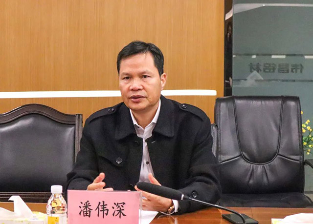 參觀交流之后，領(lǐng)導們對我司的各項生產(chǎn)運營情況表示贊賞
