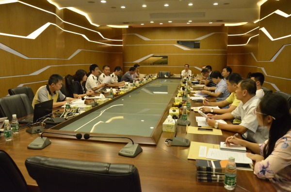 “南海區(qū)出口鋁型材質量安全示范區(qū)”建設政策宣貫會在我司召開