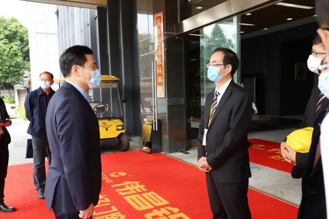 【華昌動(dòng)態(tài)】佛山市副市長(zhǎng)喬羽一行蒞臨華昌鋁業(yè)了解企業(yè)疫情防控和復(fù)工復(fù)產(chǎn)工作！